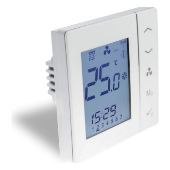 Термостат для фанкойла SALUS FC600, ZigBee, 230 В, программируемый, белый